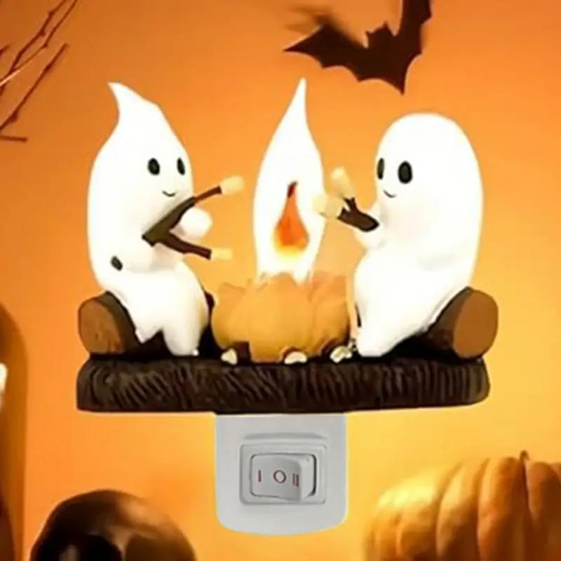 Ghost Campfire  Night Light