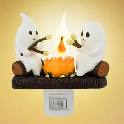 Ghost Campfire  Night Light